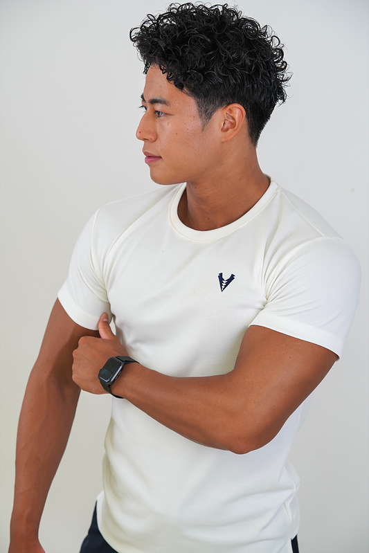 CLASSIC FIT STANDARD T SHIRT - WHITE