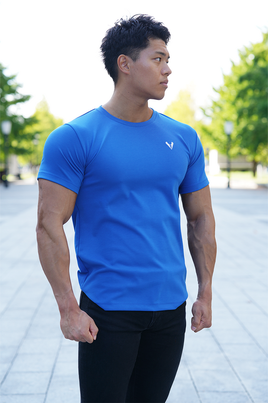 CLASSIC FIT STANDARD T SHIRT - BLUE